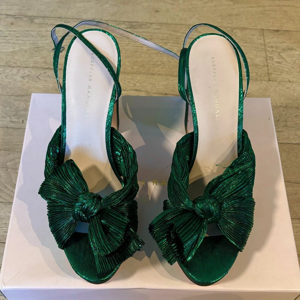 Loeffler Randall Emerald Platform Bow Heel